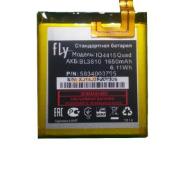 Кликните для увеличения изображения Fly IQ4415 Аккумуляторная батарея (BL3810) Оригинал