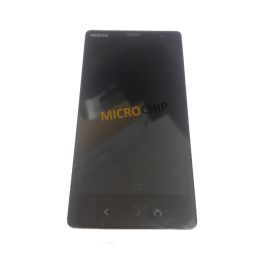 Кликните для увеличения изображения Nokia X2 Дисплей в сборе с сенсором и передней панелью (цвет black)