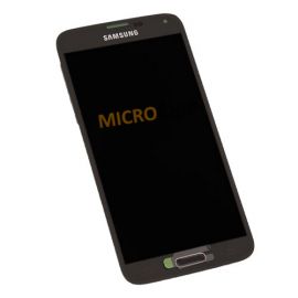 Кликните для увеличения изображения Samsung SM-G900F/ G900A/ G900H/ G900i/ G900K/ G900L/ G900M/ G900T/ G900S Galaxy S5 Дисплей в сборе с тачскрином (цвет gold) Оригинал