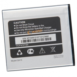 Кликните для увеличения изображения Micromax Q415 Аккумуляторная батарея 1800mAh